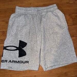 Under Armour Men's Athletic Shorts in Light Gray